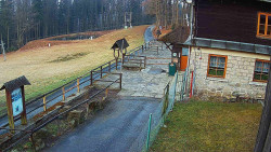 Terasa horského hotelu