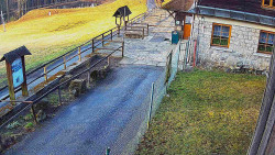 Terasa horského hotelu