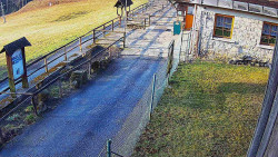 Terasa horského hotelu