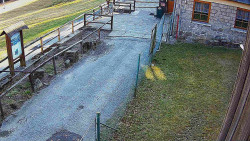 Terasa horského hotelu