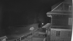 Terasa horského hotelu