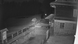 Terasa horského hotelu