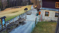 Terasa horského hotelu