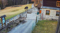 Terasa horského hotelu