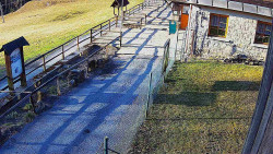 Terasa horského hotelu