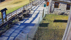 Terasa horského hotelu