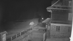 Terasa horského hotelu