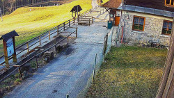 Terasa horského hotelu
