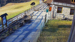 Terasa horského hotelu