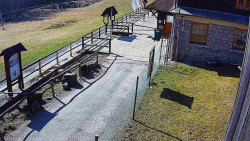 Terasa horského hotelu