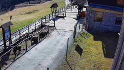 Terasa horského hotelu