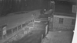 Terasa horského hotelu