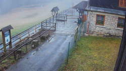 Terasa horského hotelu