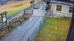 Terasa horského hotelu