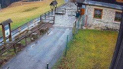 Terasa horského hotelu