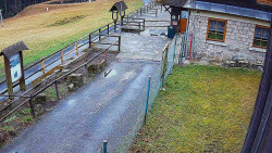 Terasa horského hotelu