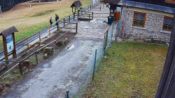 Terasa horského hotelu