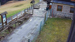 Terasa horského hotelu