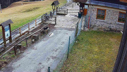 Terasa horského hotelu