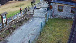 Terasa horského hotelu