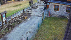 Terasa horského hotelu