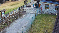 Terasa horského hotelu