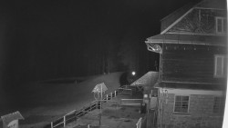 Terasa horského hotelu