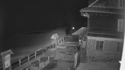 Terasa horského hotelu