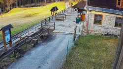 Terasa horského hotelu