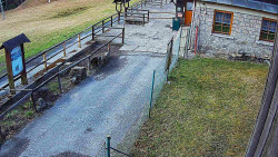 Terasa horského hotelu