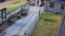 Terasa horského hotelu