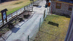 Terasa horského hotelu