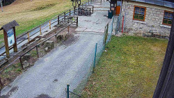 Terasa horského hotelu