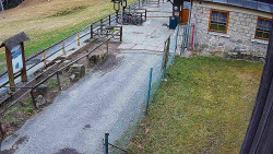 Terasa horského hotelu