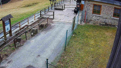 Terasa horského hotelu