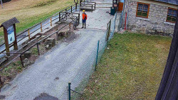 Terasa horského hotelu