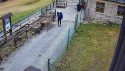 Terasa horského hotelu