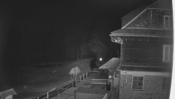 Terasa horského hotelu