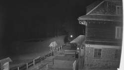 Terasa horského hotelu