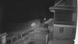 Terasa horského hotelu