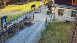 Terasa horského hotelu