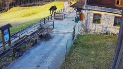 Terasa horského hotelu