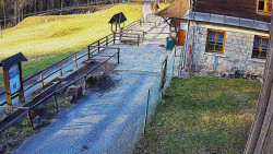 Terasa horského hotelu