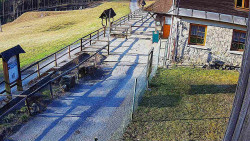 Terasa horského hotelu