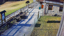 Terasa horského hotelu