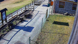 Terasa horského hotelu