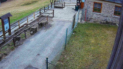 Terasa horského hotelu