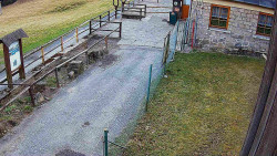 Terasa horského hotelu