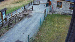 Terasa horského hotelu