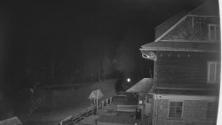 Terasa horského hotelu